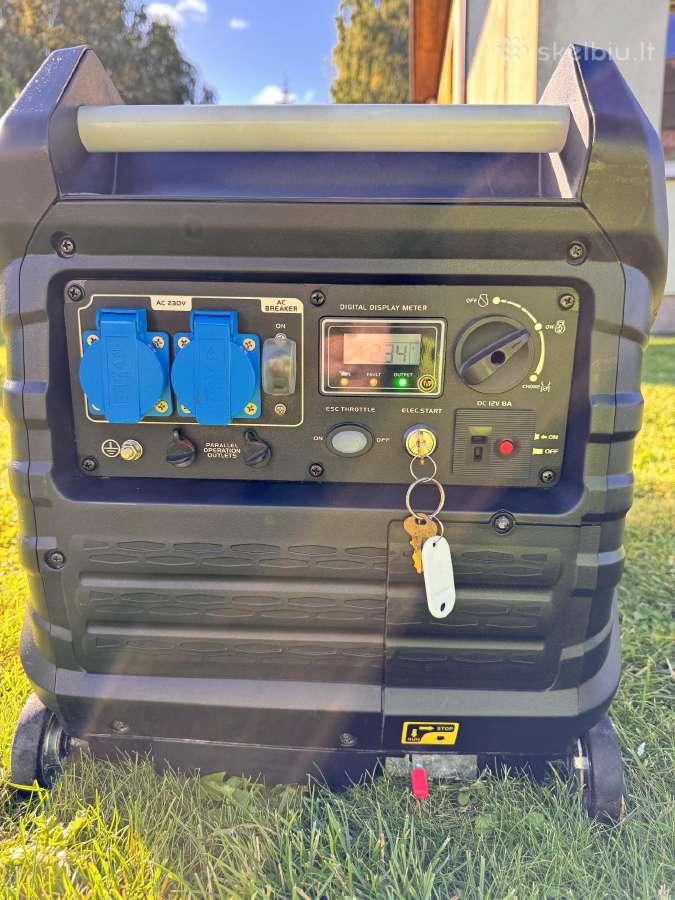 Benzininis generatorius Loncin Lc3500i 230v - nuotraukos Nr. 2