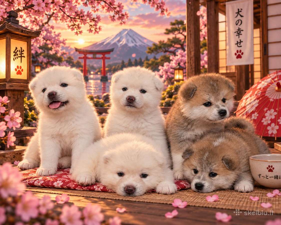 Akita Inu šuniukai - nuotraukos Nr. 3