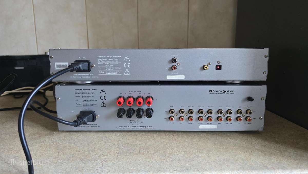 Cambridge Audio A540a Stiprintuvas Ir CD Grotuvas. - nuotraukos Nr. 2
