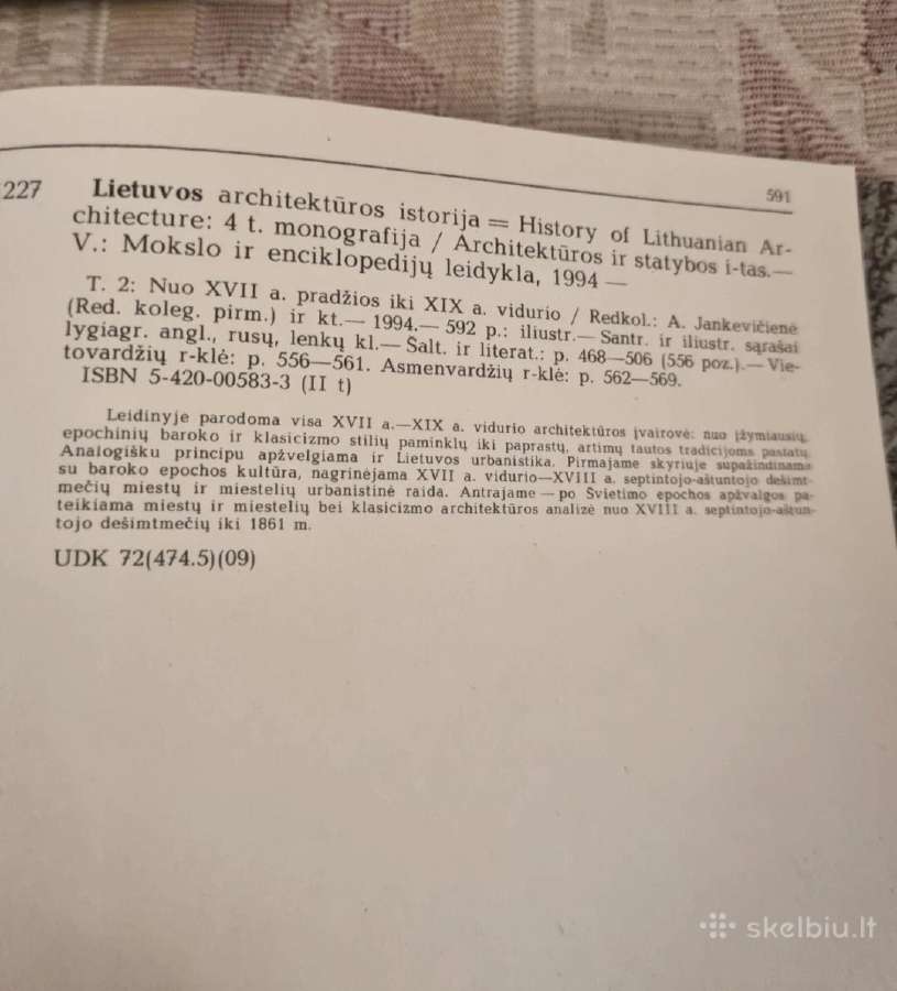 Lietuvos architektūros istorija 1 ir 2 dalis - nuotraukos Nr. 15