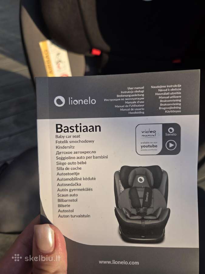 Lionelo Bastiaan automobilinė kėdutė - nuotraukos Nr. 5