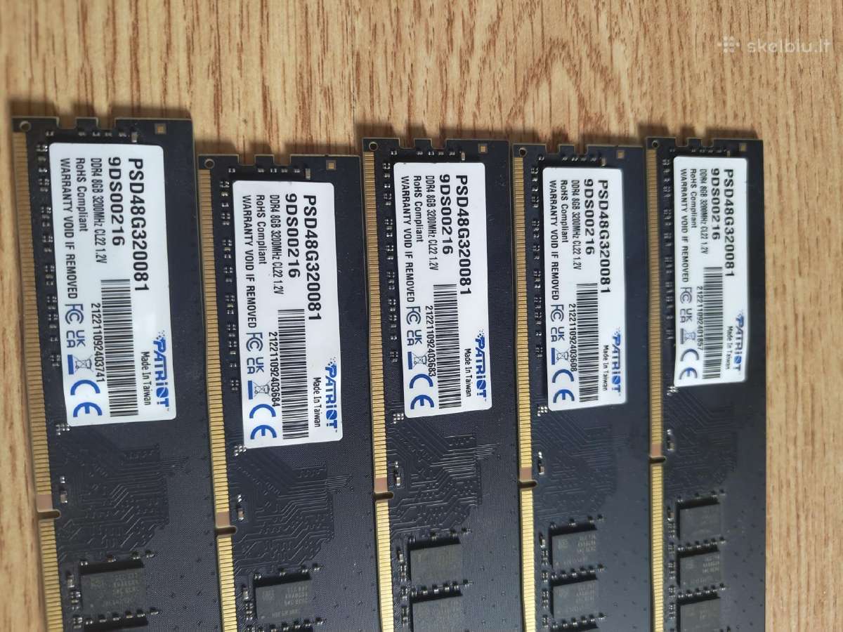 Kompiuterio dalys: Gtx 1660, i7-4790k, RAM, MB - nuotraukos Nr. 2