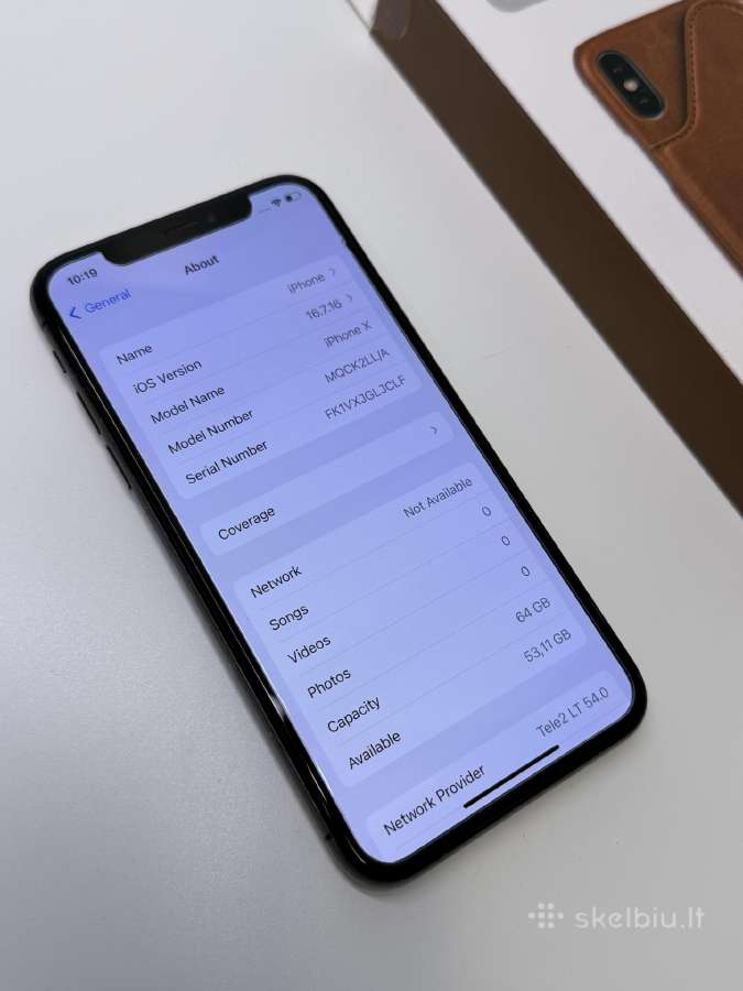 iPhone X 64 - 89% - nuotraukos Nr. 3