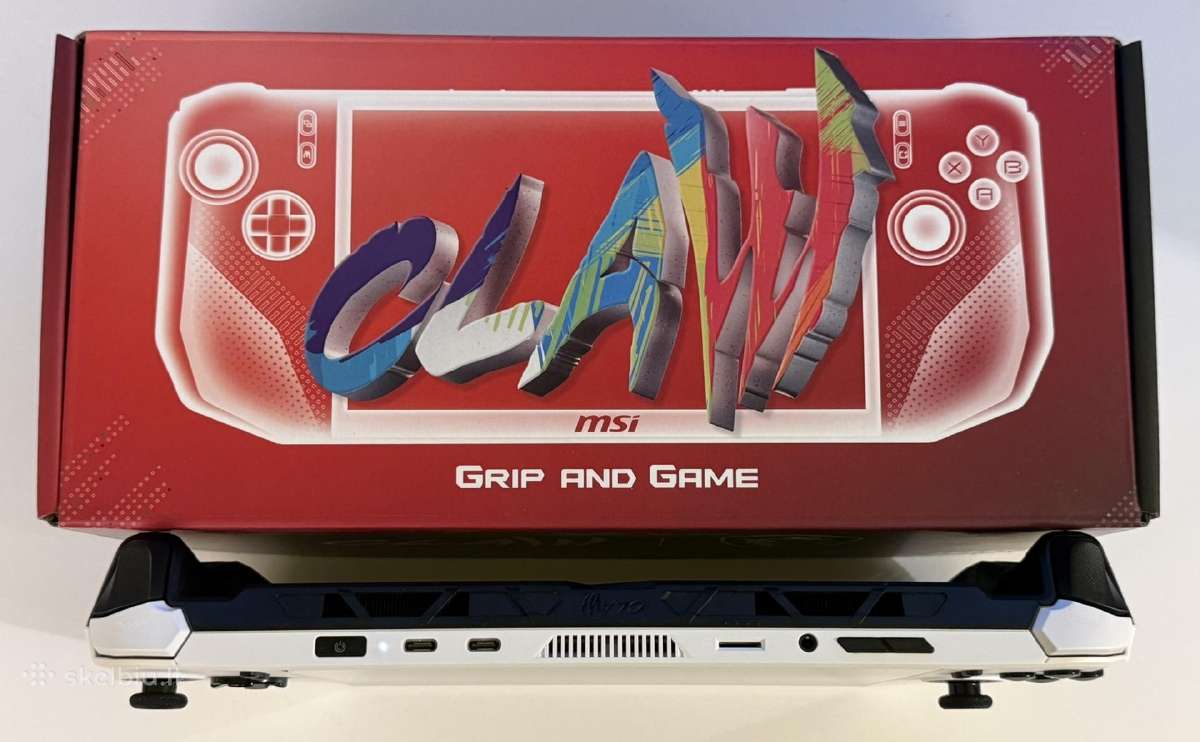 Msi Claw A8 1tb (Amd Ryzen Z2 Extreme/radeon 890m) - nuotraukos Nr. 5