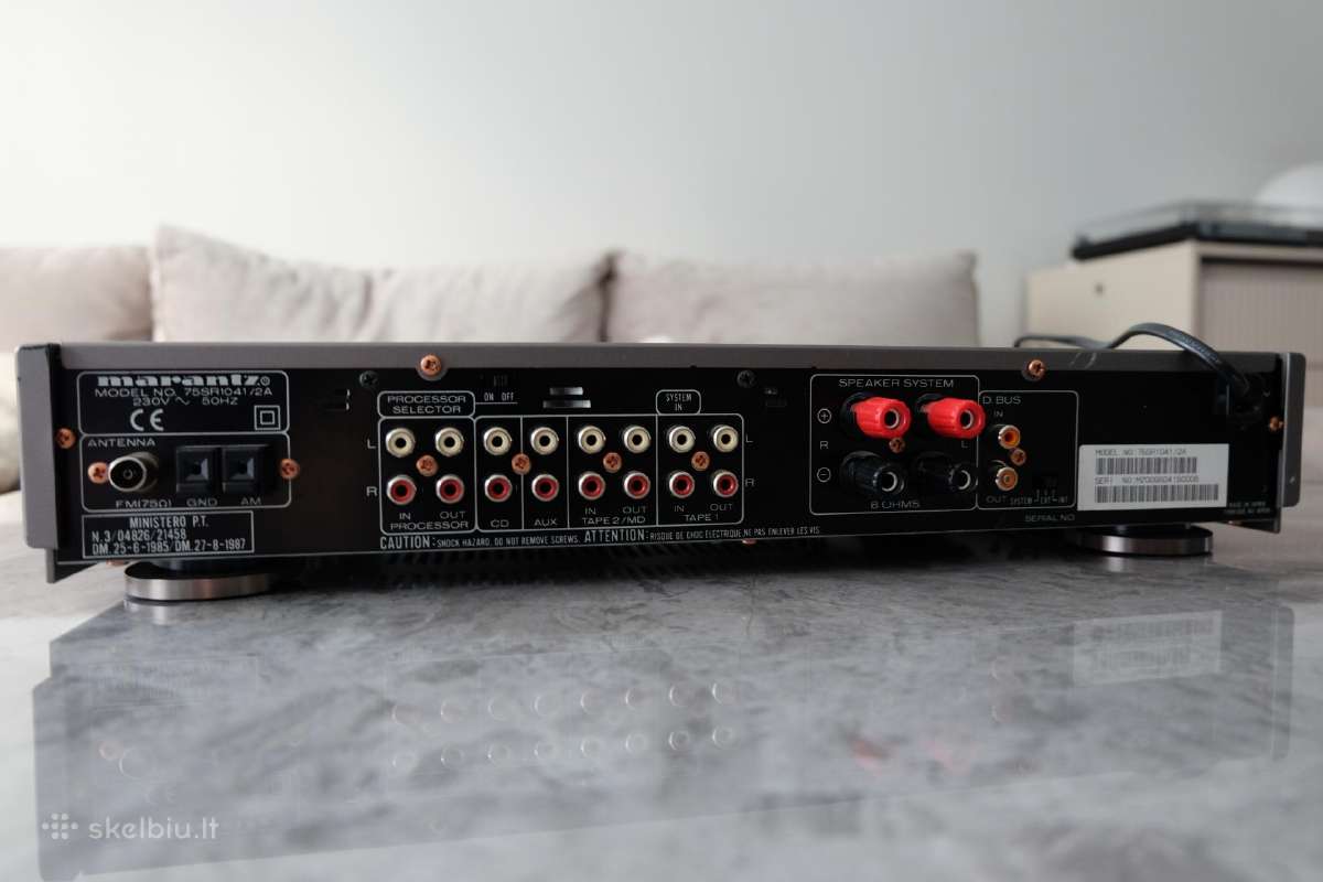 Resyveris / Stiprintuvas Marantz Sr1041 Slimline - nuotraukos Nr. 3