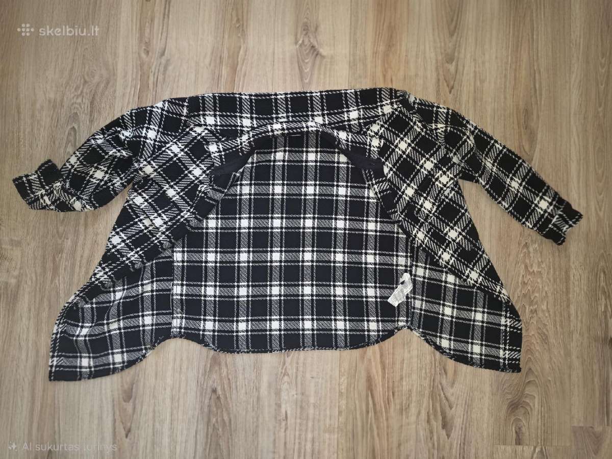 Zara languotas marškinių tipo švarkelis - nuotraukos Nr. 9