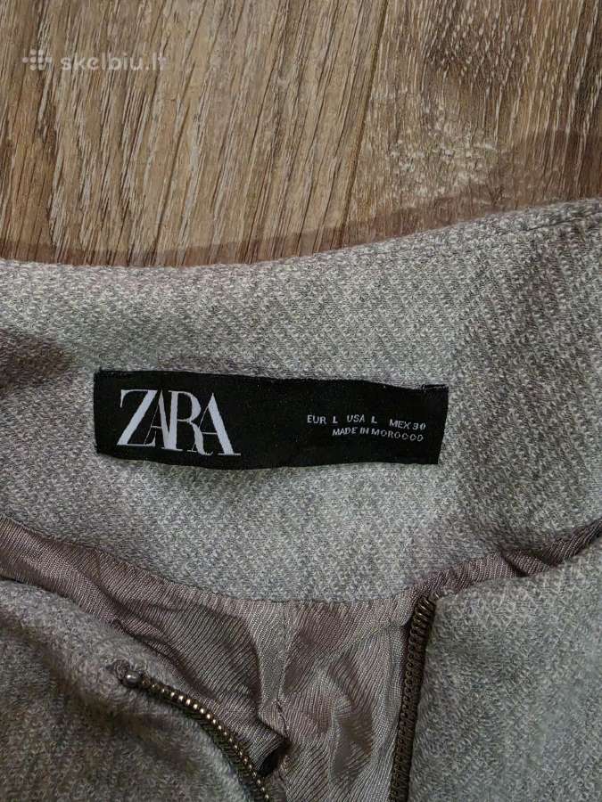 Šviesiai pilkas Zara Woman švarkas-paltukas (L) - nuotraukos Nr. 2