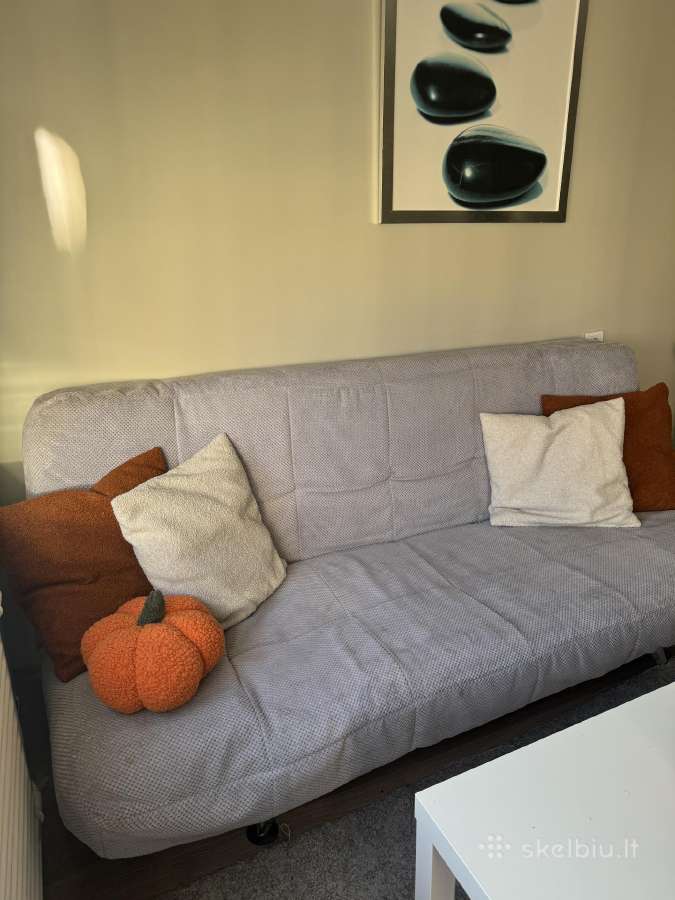 Pilka sofa-lova su nuimamu užvalkalu / Vilnius - nuotraukos Nr. 4