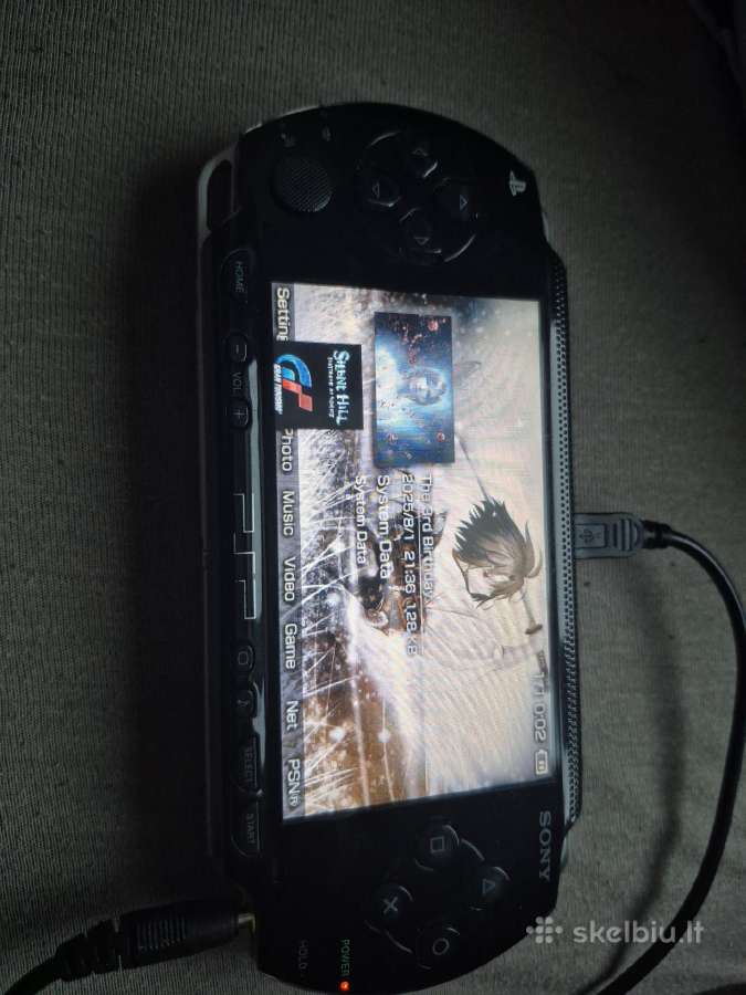 PSP 1000 naudotas modifikuotas 64gb - nuotraukos Nr. 2