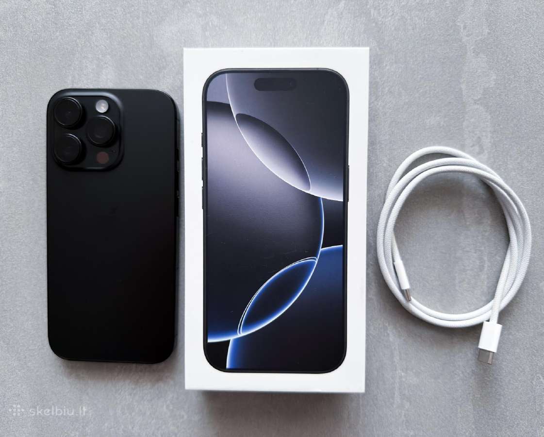iPhone 16 pro 128gb, 94%, garantija - nuotraukos Nr. 2