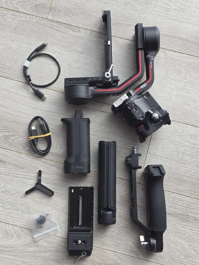 Dji Ronin Rs3 stabilizatorius su smallrig rankena - nuotraukos Nr. 6