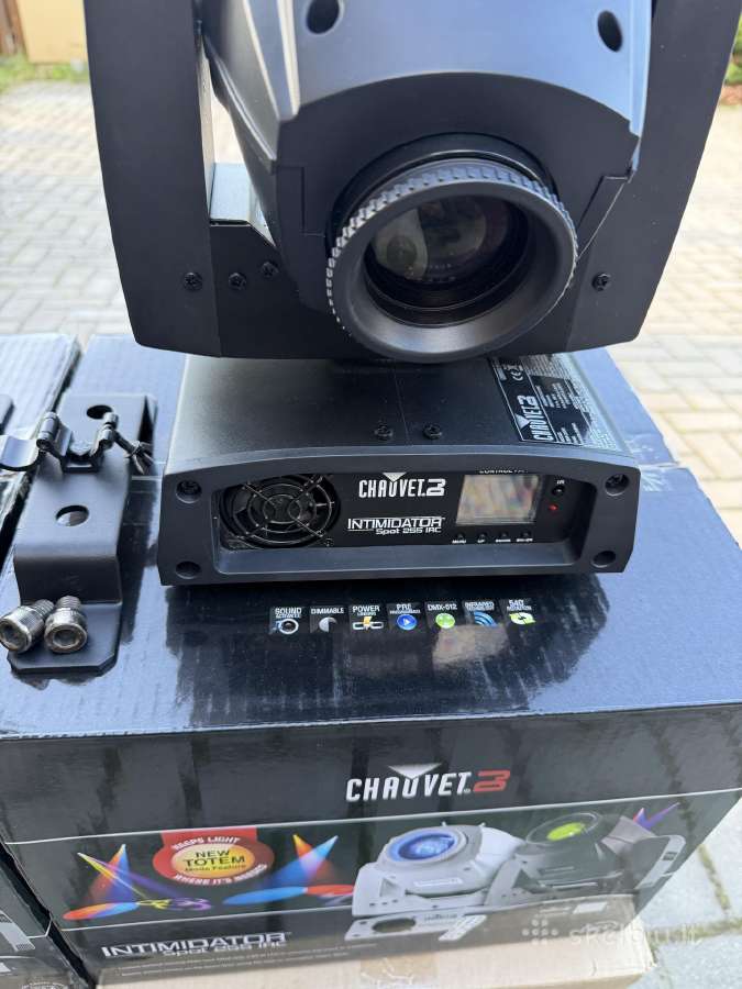 Chauvet Dj 255 Irc Spot judančios galvos - nuotraukos Nr. 4