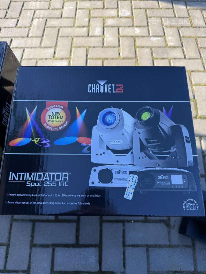 Chauvet Dj 255 Irc Spot judančios galvos - nuotraukos Nr. 8