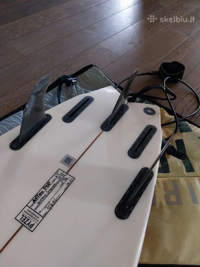 Pyzel Astro Pop 6'0" 35l banglentė - nuotraukos Nr. 4