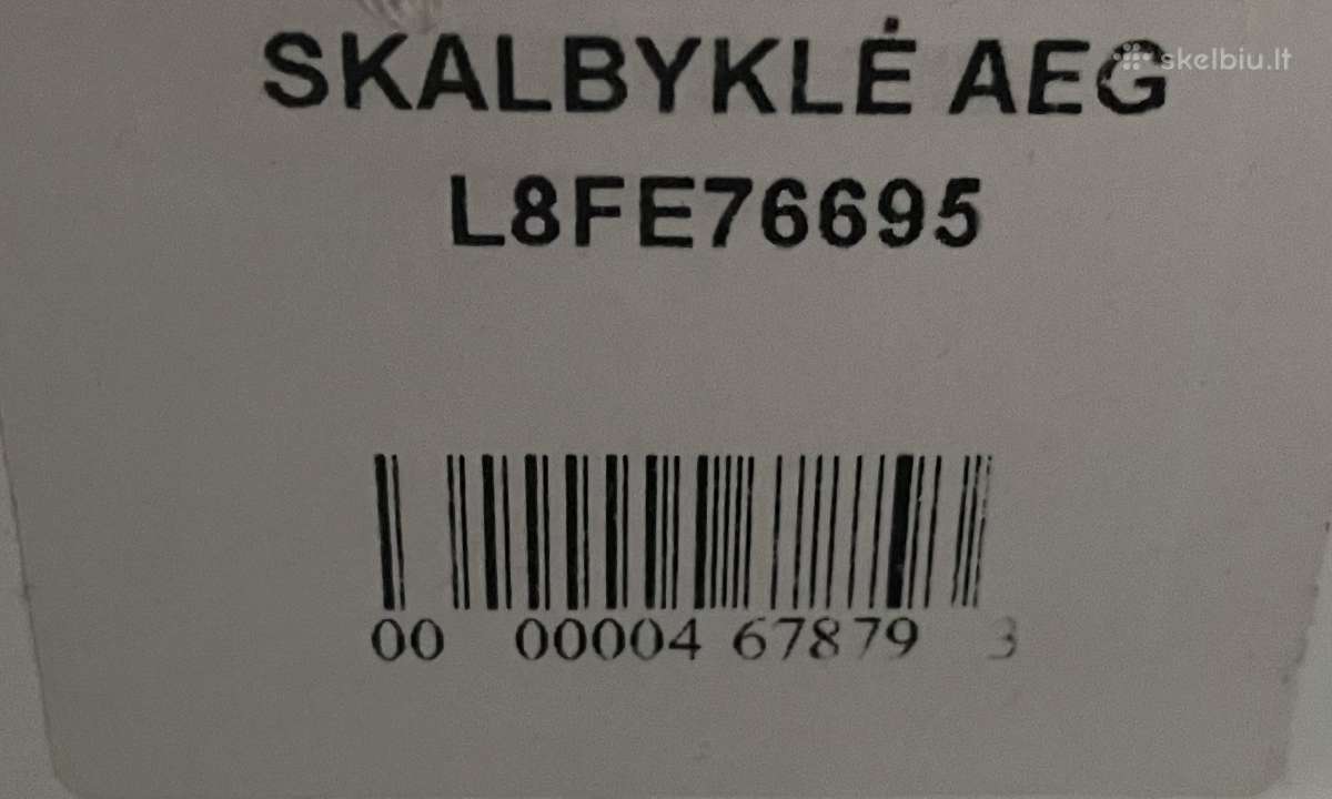 Aeg skalbimo mašina 8000 series 9kg - nuotraukos Nr. 7