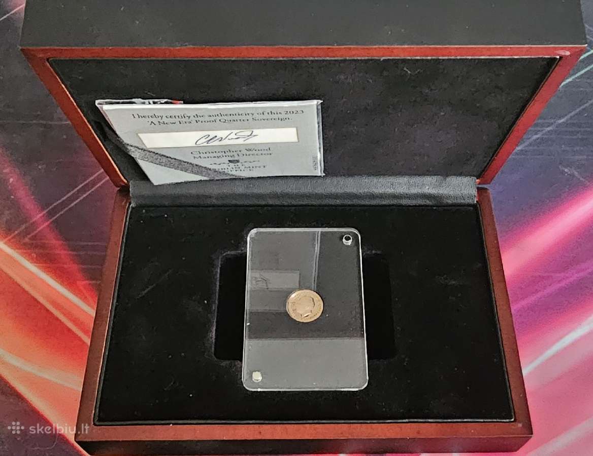 2023 1/4 sovereign 2gr Au .9167 - nuotraukos Nr. 4