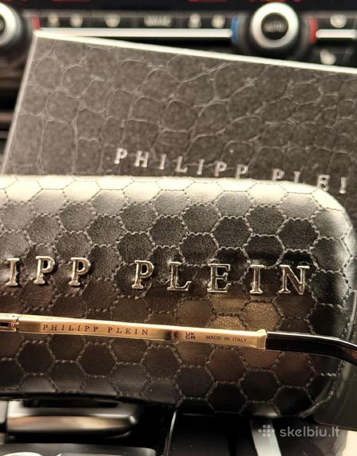 Philipp Plein unisex Akiniai nuo saulės - nuotraukos Nr. 3