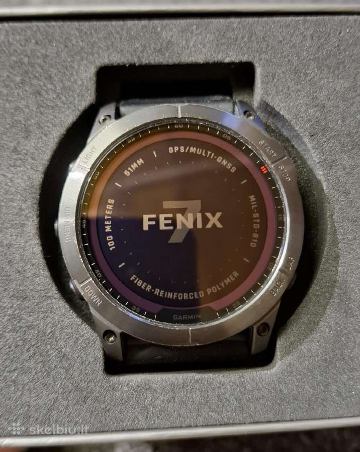Garmin fenix 7x sapphire solar - nuotraukos Nr. 4