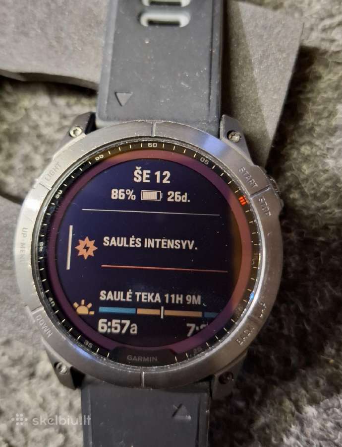 Garmin fenix 7x sapphire solar - nuotraukos Nr. 6