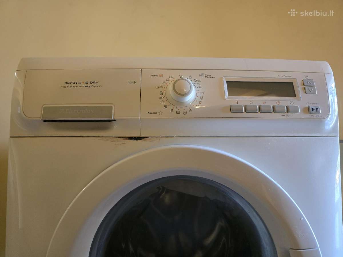 Skalbimo mašina su džiovyklė Electrolux 8kg - nuotraukos Nr. 2