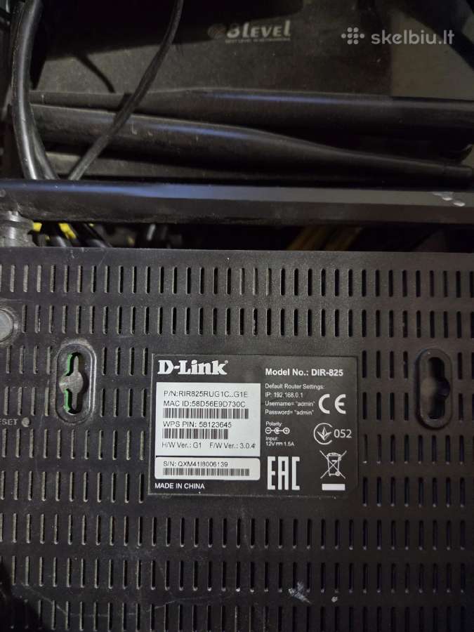 D-link tp-link asus WiFi Marsrutizatorius - nuotraukos Nr. 8