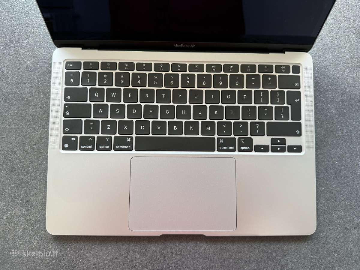 Apple MacBook Air 13.3 M1 8c, RAM 8gb, SSD - nuotraukos Nr. 3