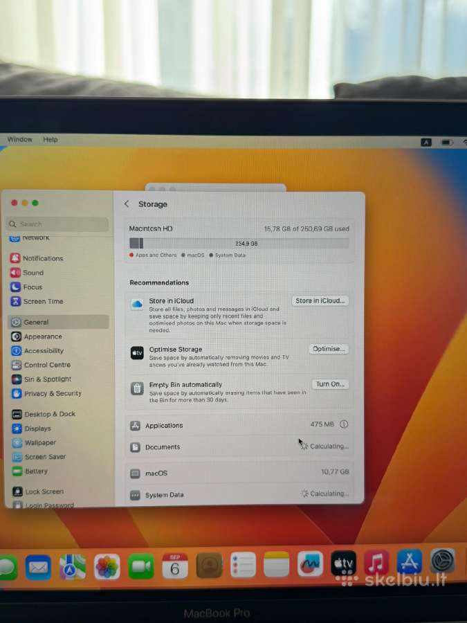 Parduodamas MacBook Pro 13 (2017 m.) - nuotraukos Nr. 7
