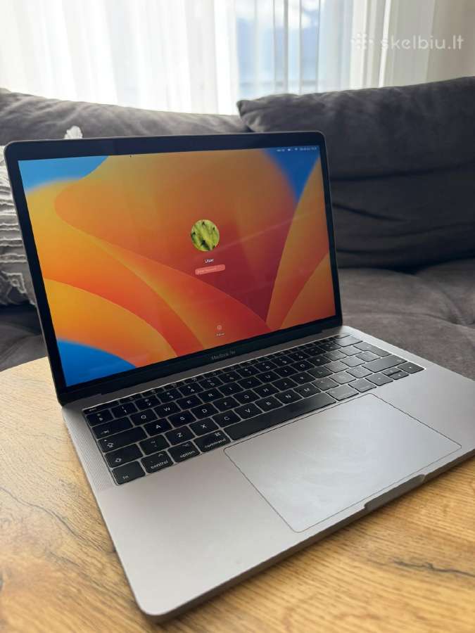 Parduodamas MacBook Pro 13 (2017 m.) - nuotraukos Nr. 8
