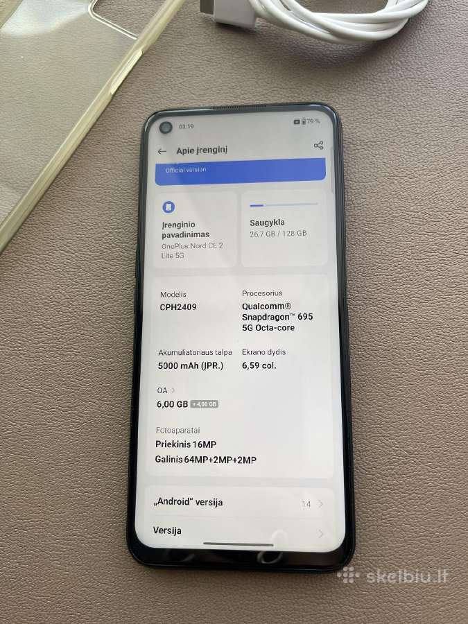 Oneplus Nord CE 2 Lite 5G - nuotraukos Nr. 6