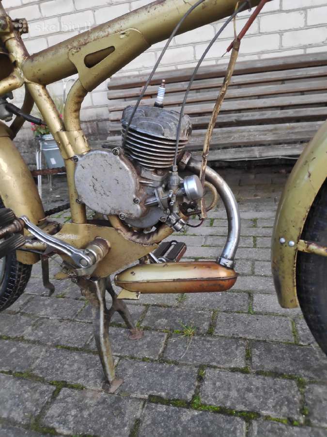 Motoroleriai mopedai. - nuotraukos Nr. 3