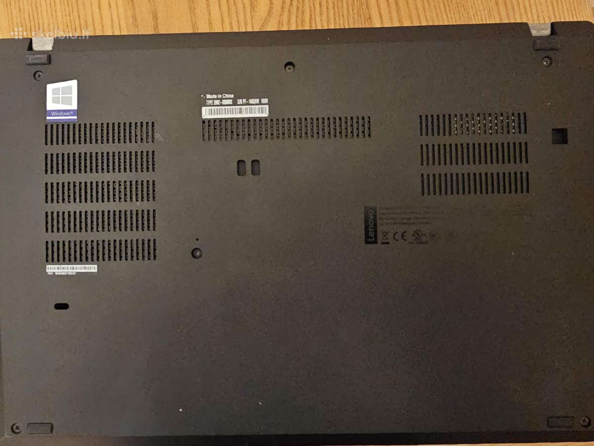Lenovo Thinkpad T490 2k i7 16gb RAM 4G/lte 500gb - nuotraukos Nr. 4