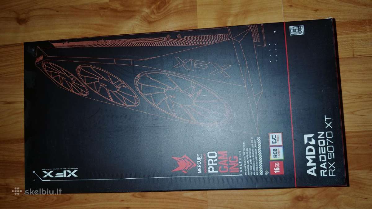 Xfx Mercury Amd Radeon Rx 9070xt Oc Gaming Edition - nuotraukos Nr. 2