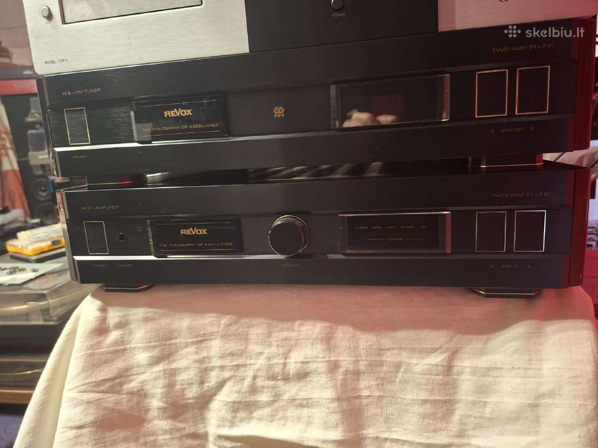 Revox stiprintuvas ir tiuneris - nuotraukos Nr. 2