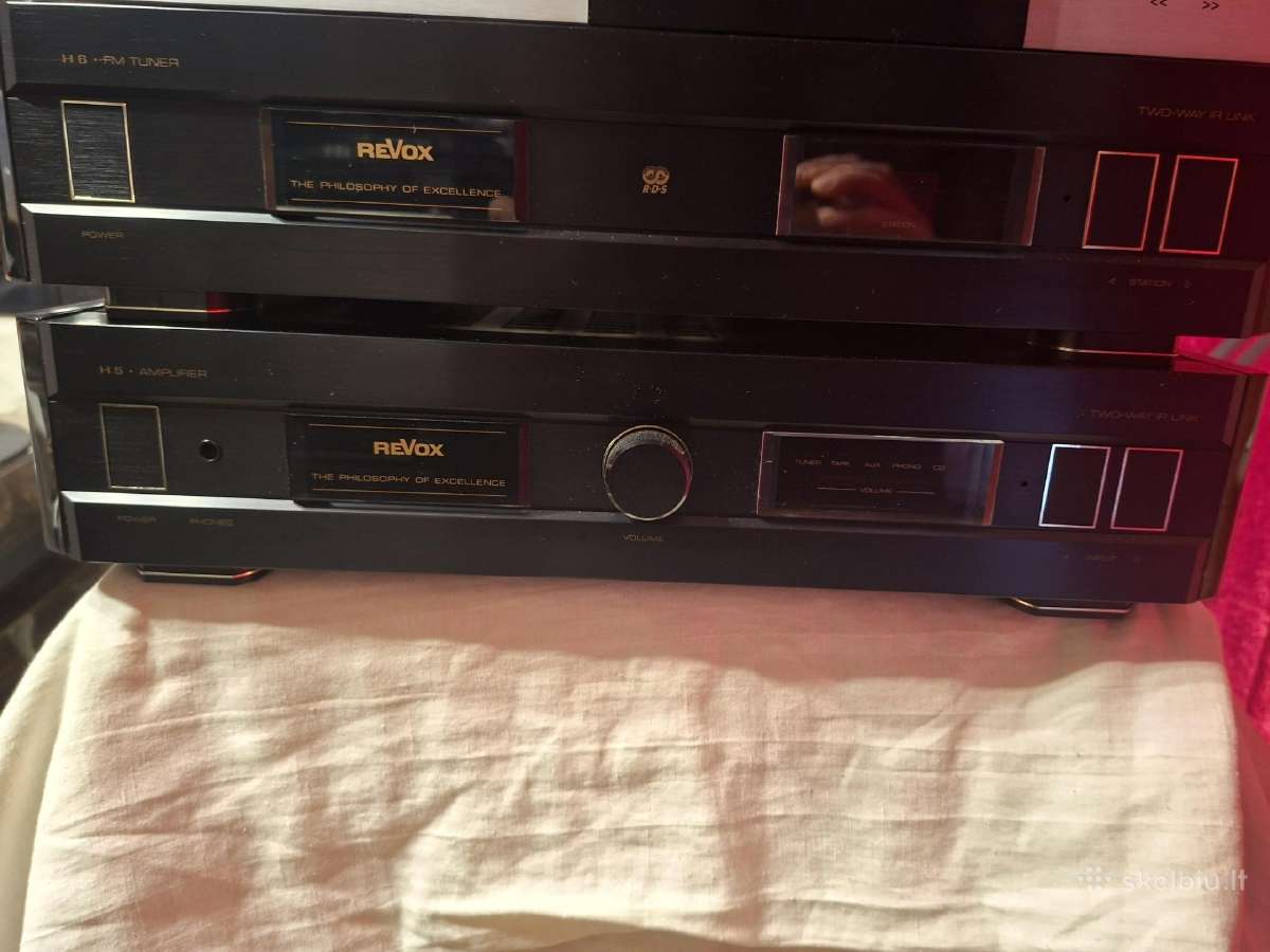 Revox stiprintuvas ir tiuneris - nuotraukos Nr. 4