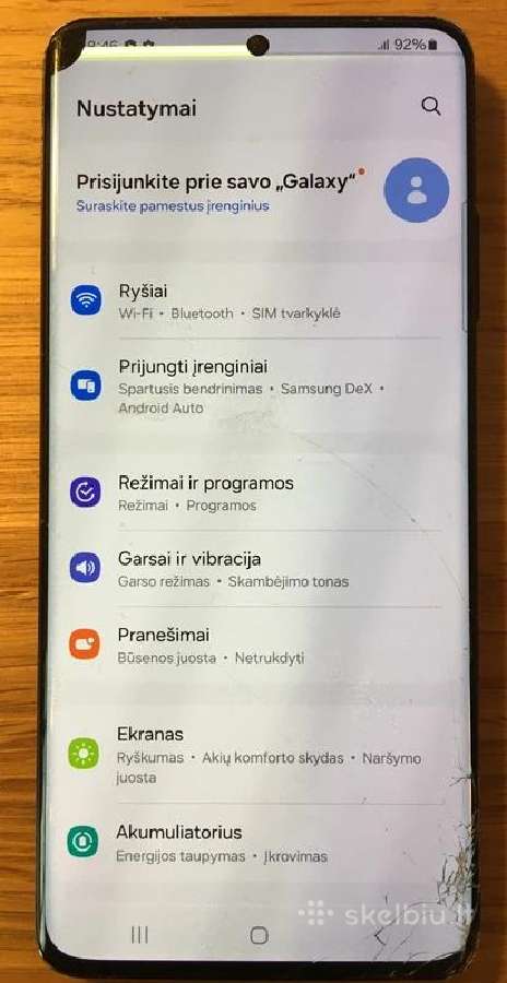 Samsung Galaxy S21 Ultra 5G Sm-g998b/DS - nuotraukos Nr. 8