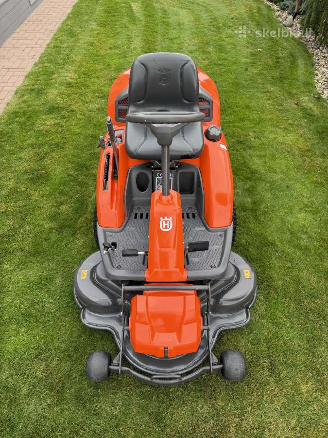 Sodo traktoriukas Husqvarna rider - nuotraukos Nr. 3