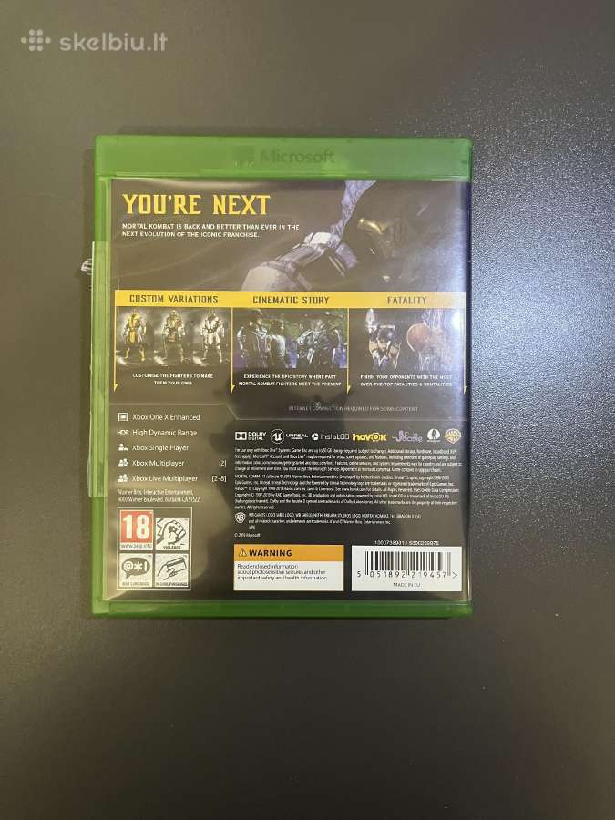 Xbox one mortal kombat 11 - nuotraukos Nr. 2