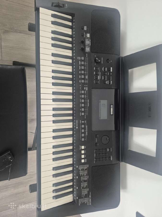 Elektroninis klavišinis Yamaha Psr-e463 - nuotraukos Nr. 3