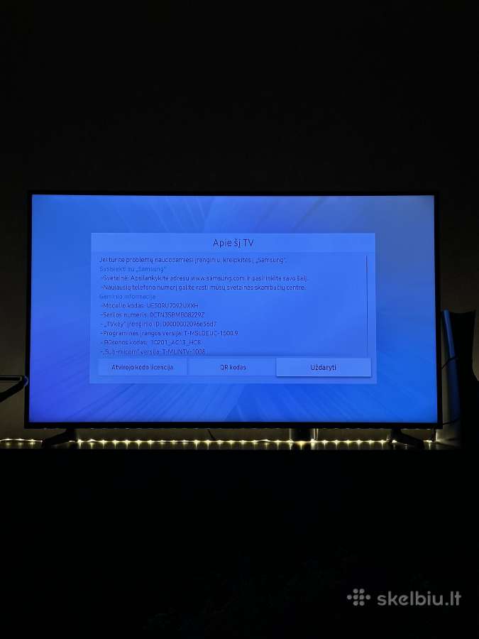 Samsung 50" 4k Smart TV – Ue50ru7092u - nuotraukos Nr. 3