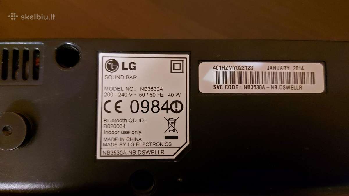 LG soundbaras - nuotraukos Nr. 8