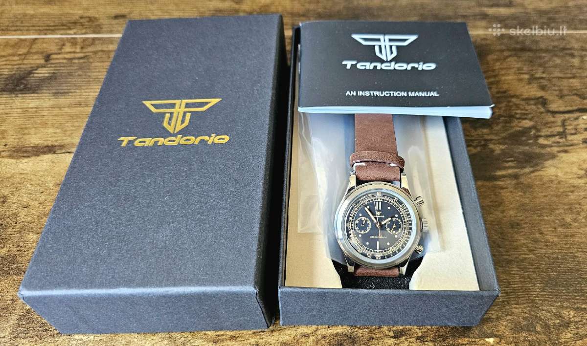 Tandorio laikrodis su chronografo funkcija - nuotraukos Nr. 16