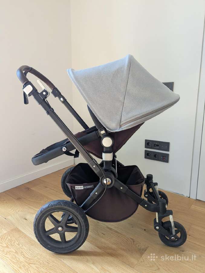 Bugaboo Cameleon3 Black vežimėlis + priedai - nuotraukos Nr. 3