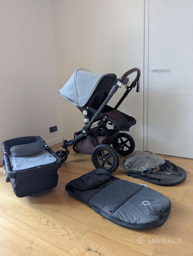 Bugaboo Cameleon3 Black vežimėlis + priedai - nuotraukos Nr. 14