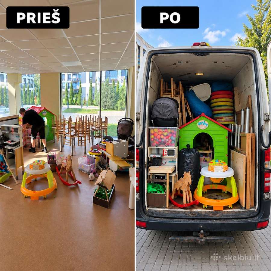 Kraustymas, baldų pervežimas ir surinkimas - nuotraukos Nr. 2