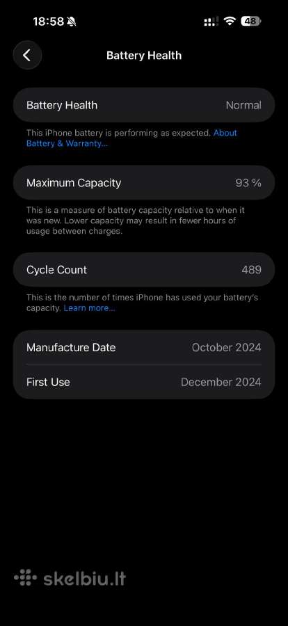 Apple iPhone 16 Pro max - nuotraukos Nr. 6
