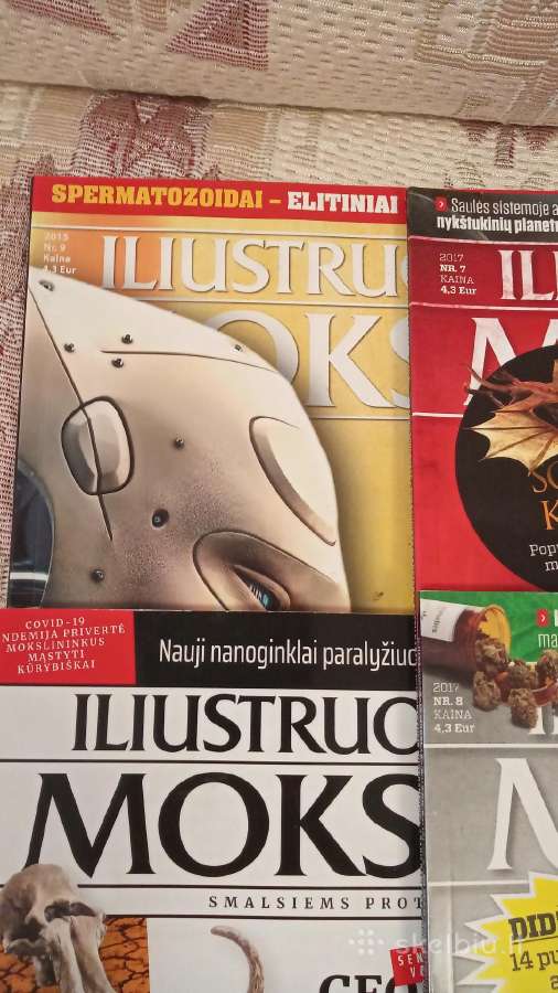 Iliustruotasis mokslas 2015,2017,2022 4 vnt - nuotraukos Nr. 2
