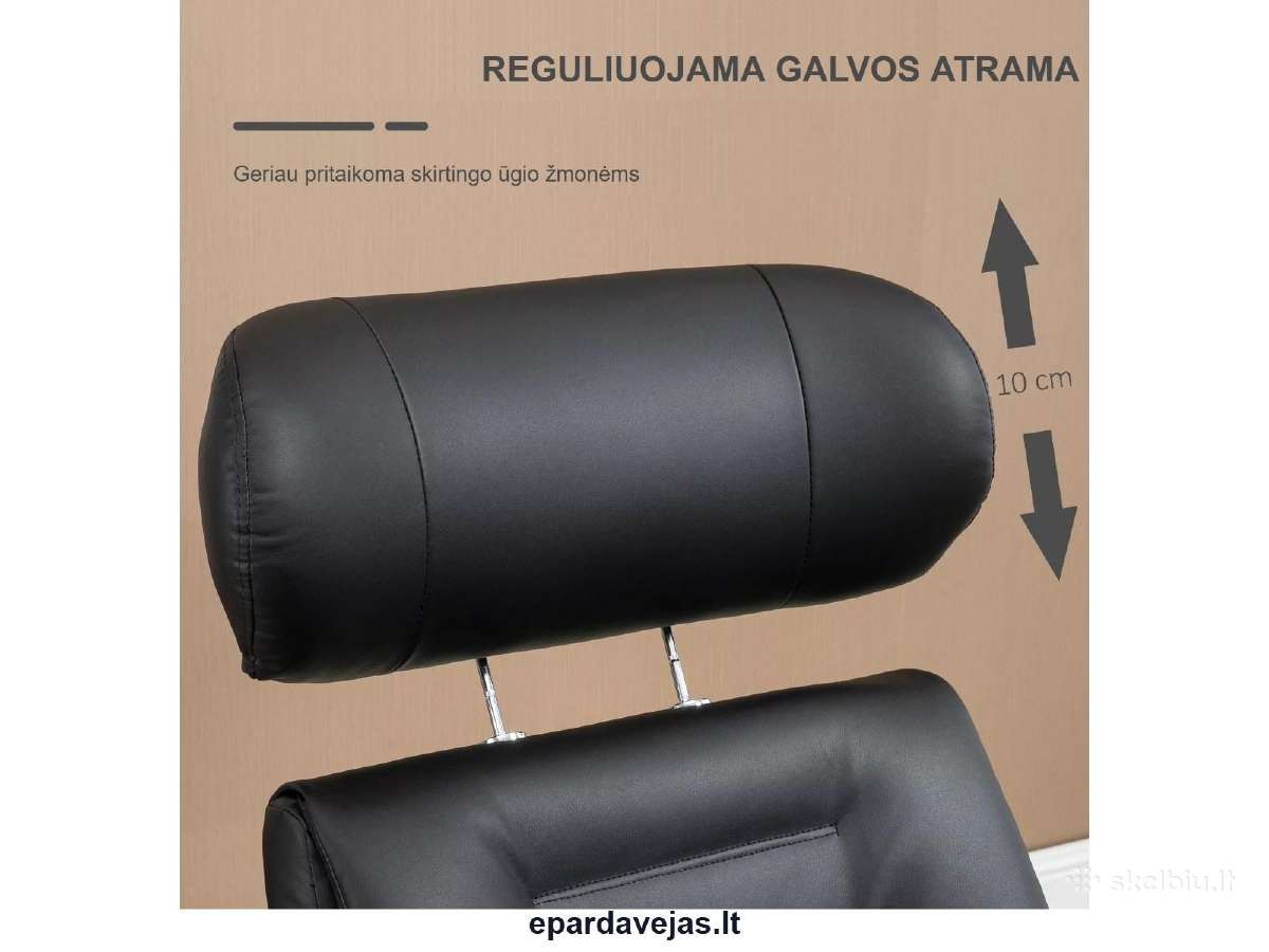 Fotelis reglaineris su pakoja ir galvos atrama - nuotraukos Nr. 4
