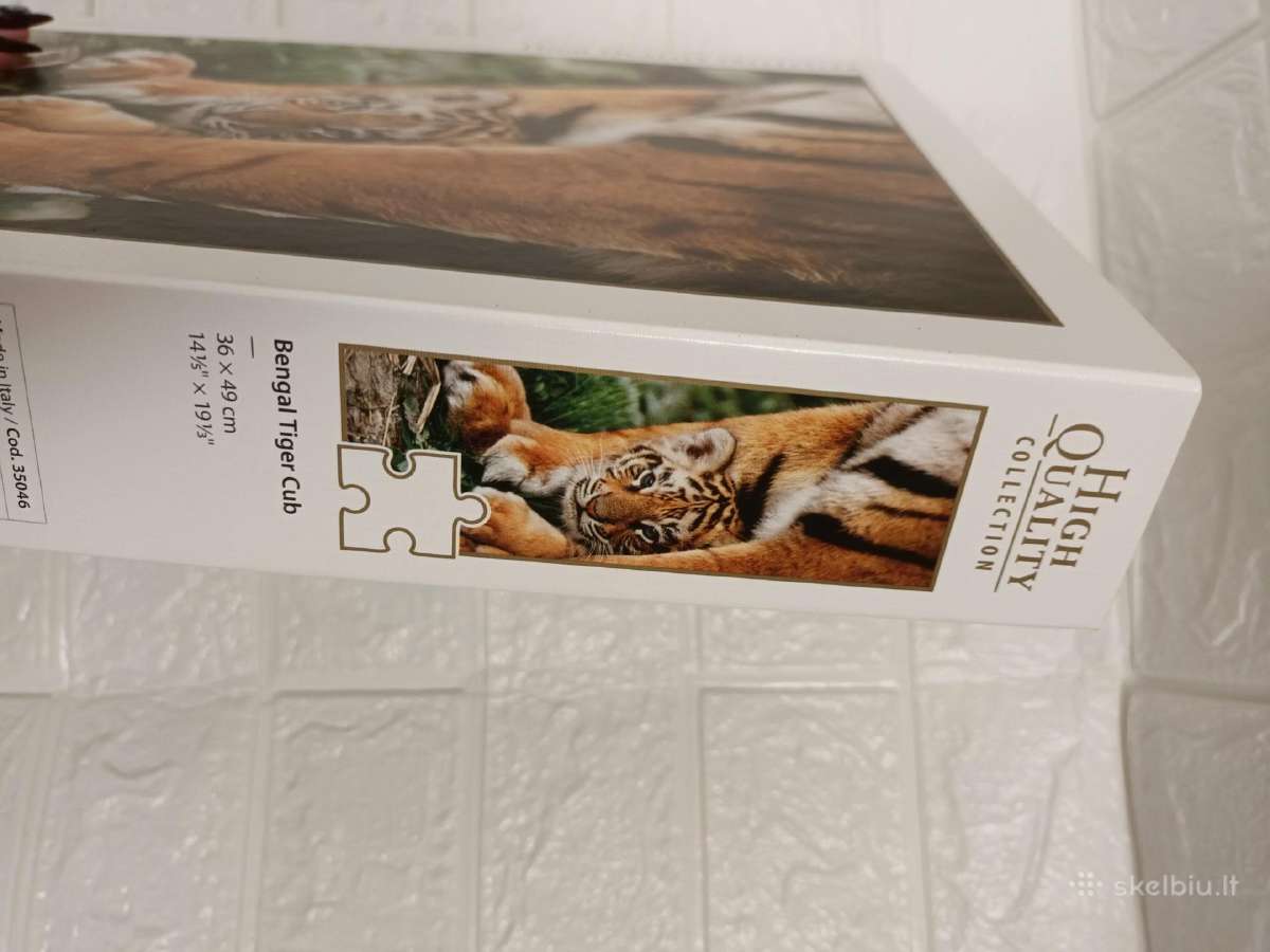 Clementoni dėlionė Bengal Tiger 500 puzle puzzle - nuotraukos Nr. 3