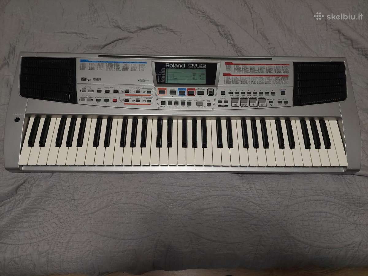 Roland Em-25 Sintezatorius - nuotraukos Nr. 3