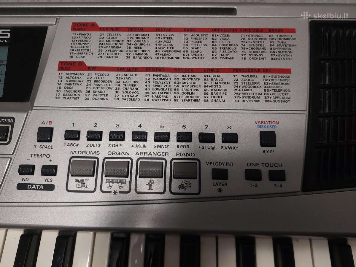 Roland Em-25 Sintezatorius - nuotraukos Nr. 5